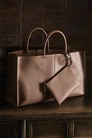 SAC CABAS EN CUIR