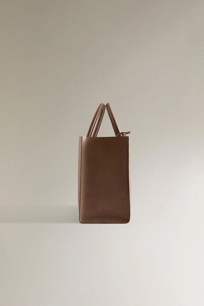 SAC CABAS EN CUIR