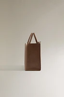 LEATHER TOTE BAG