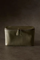 LEATHER MAKEUP BAG