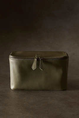 MEDIUM LEATHER COSMETIC BAG