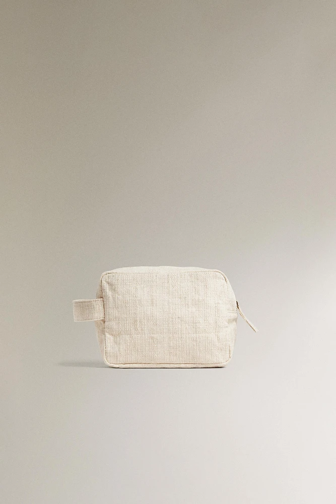 LINEN COSMETIC BAG