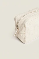 LINEN COSMETIC BAG