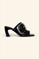 MAXI BUCKLE LEATHER SANDALS LIMITED EDITION