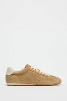 ATHLETIC SUEDE SNEAKERS