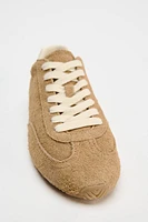 ATHLETIC SUEDE SNEAKERS