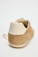 ATHLETIC SUEDE SNEAKERS