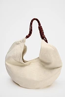 ROPE HANDLE SHOULDER BAG