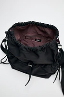 NYLON BUCKET BAG