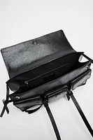 POCKETED SHOULDER BAG