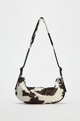 ANIMAL PRINT OVAL BAG