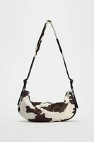 ANIMAL PRINT OVAL BAG