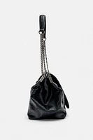 ROCK STYLE FLAP SHOULDER BAG