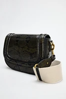 ANIMAL PRINT CROSSBODY BAG