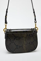 ANIMAL PRINT CROSSBODY BAG