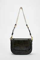 ANIMAL PRINT CROSSBODY BAG