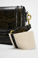 ANIMAL PRINT CROSSBODY BAG