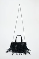 BEADED BUCKET BAG