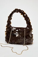 BUCKET BAG WITH APPLIQUÉ