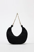 WOVEN SHOULDER BAG