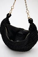 WOVEN SHOULDER BAG