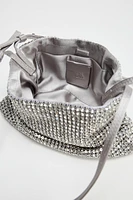 SHIMMERY MINI BUCKET BAG