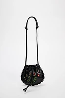 MINI LEATHER COWBOY BUCKET BAG