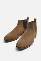 LEATHER CHELSEA BOOTS