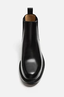 LEATHER CHELSEA BOOTS