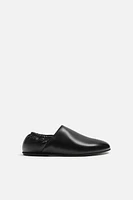 LEATHER LOAFERS X NANUSHKA