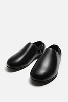 LEATHER LOAFERS X NANUSHKA