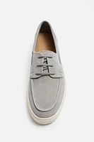 LEATHER BOAT SHOES