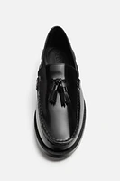 TASSEL LEATHER LOAFERS