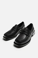 SQUARE TOE LOAFERS