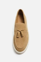 TASSEL LEATHER LOAFERS