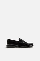 LEATHER SADDLE LOAFERS LIMITED EDITION