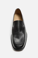 LEATHER LOAFERS