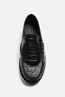 EMBOSSED LEATHER LOAFERS LIMITED EDITION