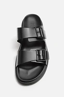 DOUBLE STRAP SANDALS