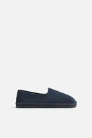 LEATHER ESPADRILLES