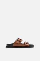 DOUBLE STRAP SANDALS