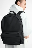 Rubberized backpack