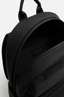 Rubberized backpack