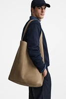 LEATHER TOTE BAG