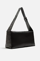 STUDDED LEATHER XL BAG X HARRY LAMBERT