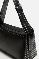 STUDDED LEATHER XL BAG X HARRY LAMBERT