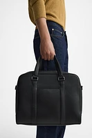 DOUBLE TEXTURED BRIEFCASE