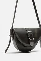 BUCKLED CROSSBODY BAG