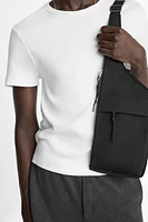 TECHNICAL VERTICAL CROSSBODY BAG