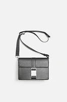 CROSSBODY BAG WITH METAL BUCKLE